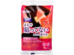 エステー はるオンパックス Airy エアリー まるで貼ってないみたいなカイロ 衣類に貼るカイロ 8時間用 8個入り X10パック