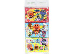 キャラクターポケットティッシュ ハヤシ商事 水に流せるプリントティシュ アンパンマン 8組16枚 6個入り X14パック