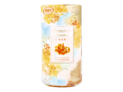 トイレ用消臭芳香剤 エステー トイレの消臭力 プレミアムアロマ 金木犀 400mL X6個