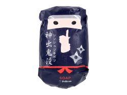固形石鹸 化粧石鹸 ペリカン 和せっけん 忍者 神出鬼没 新緑の香り 180g X3個