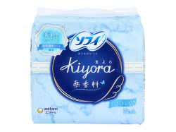 おりもの専用シート ユニ・チャーム ソフィ Kiyora きよら 14cm 無香料 72個入り X5パック