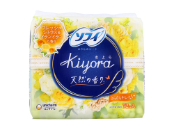 おりもの専用シート ユニ・チャーム ソフィ Kiyora きよら 14cm フレッシュシトラス＆イランイランの香り 72個入り X5パック