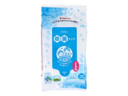除菌ウエットティシュ ピジョン 除菌ナップ おでかけ用 低アルコール 無香料 22枚入り X8パック