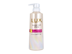 ヘアシャンプー ユニリーバ・ジャパン LUX ラックス スーパーリッチシャイン モイスチャー うるツヤ保湿 ジューシーフルーツと華やかフローラルの香り 400g X3本