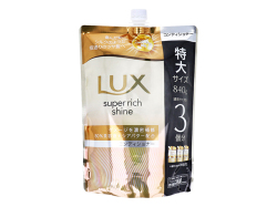 ヘアコンディショナー ユニリーバ・ジャパン LUX ラックス スーパーリッチシャイン ダメージリペア 補修コンディショナー ジューシーフルーツと華やかフローラルの香り 詰替用 840g X3パック