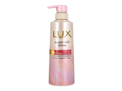 ヘアコンディショナー ユニリーバ・ジャパン LUX ラックス スーパーリッチシャイン ストレートビューティー うねりケア ジューシーフルーツと華やかフローラルの香り 400g X3本