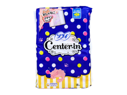 生理用ナプキン ユニ・チャーム ソフィ センターイン ふわふわタイプ 多い夜用 羽つき 29cm 18枚入り X5パック