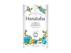 トイレットペーパー 丸富製紙 Hanataba シングル50m 12ロールX8パック