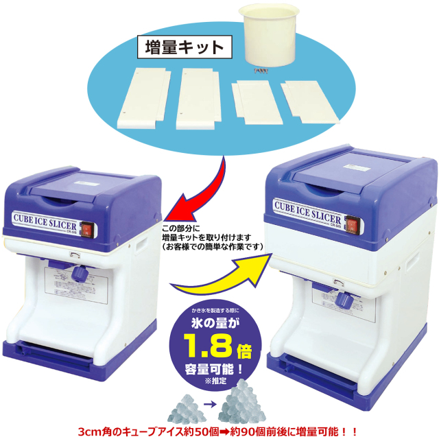 送料無料 業務用電動かき氷機 キューブアイススライサー 白雪CR-SIS 1
