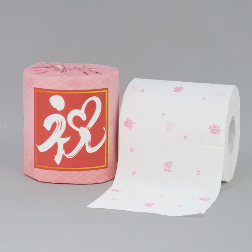 cya様完成品 オーダートイレットペーパー2個入り Amazon.co.jp: ゴミが出ない トイレットペーパー シングル 250m