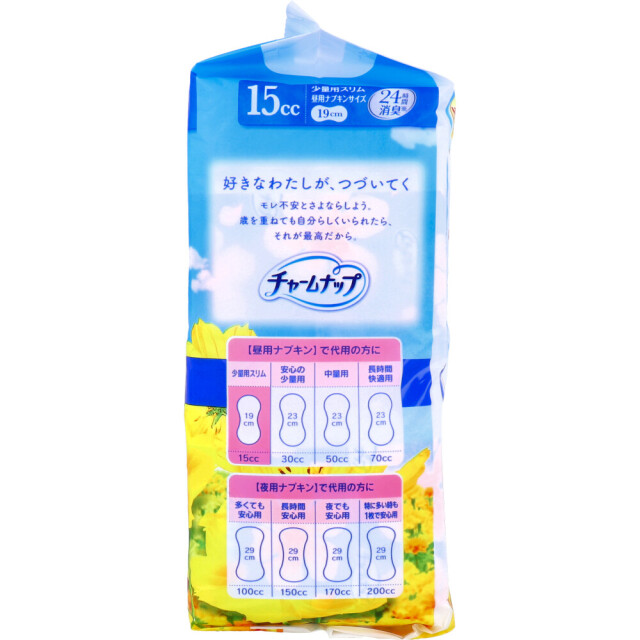 送料無料 尿漏れパッド ユニ・チャーム チャームナップ 吸水さらフィ