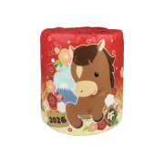 販促用 贈答用 粗品 景品 トイレットペーパー 干支 ダブル27.5m 個包装100個