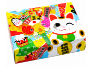 年末年始 販促用 開運縁起ティッシュ20W 100箱