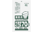 業務用ごみ袋 セイケツネットワーク T-73 ファインパックPRO 特厚70L 半透明 10枚入りＸ30パック