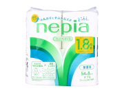 トイレットペーパー 王子ネピア nepia プレミアムロール 1.8倍巻 フレッシュパルプ100％ 芯あり 無香料 ダブル54m 8ロール入り X5パック