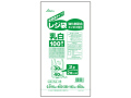 レジ袋 セイケツネットワーク FI-4 レジ袋40号 乳白色 400mmＸ500mm 100枚入りＸ30パック