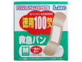 救急絆創膏 日進医療器 エルモ 救急バン ソフトタッチでカブレにくい！ Ｍサイズ 100枚入り X20箱
