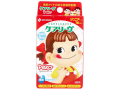 救急絆創膏 ニチバン ケアリーヴ ペコちゃん 防水タイプ 滅菌済 ジュニアサイズ 16枚入り X8箱