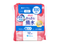 吸水ナプキン 日本製紙クレシア ポイズ さらさら吸水 吸収量100cc 27cm 無香料 12枚入り X5パック