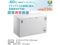 超低温フリーザー マイナス80℃ 230L カノウ冷機 ノンフロンDLシリーズ  DL-230 ワクチン保管対応