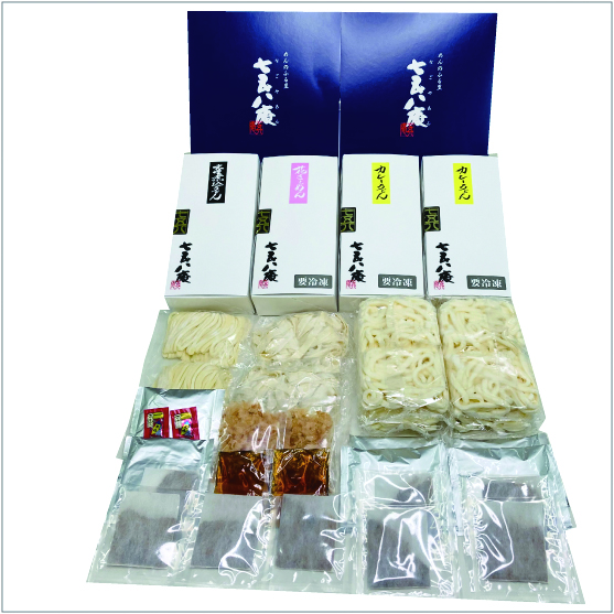 味噌２人前+カレー4人前+花きし２人前