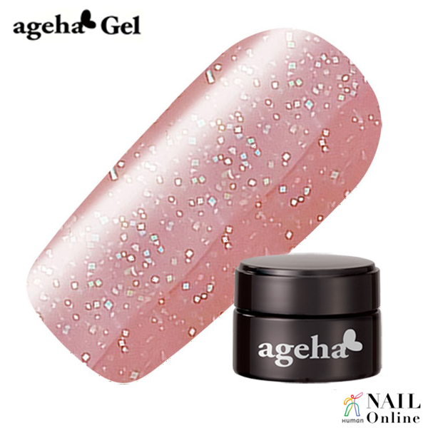 【ageha Gel】　コスメカラー 129　(シアーグリッター 濃度1.5) ローラ 2.7g