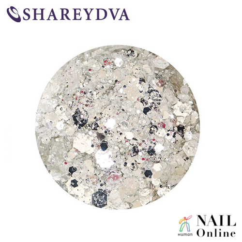 【SHAREYDVA】  グリッター ホロミックス シルバー