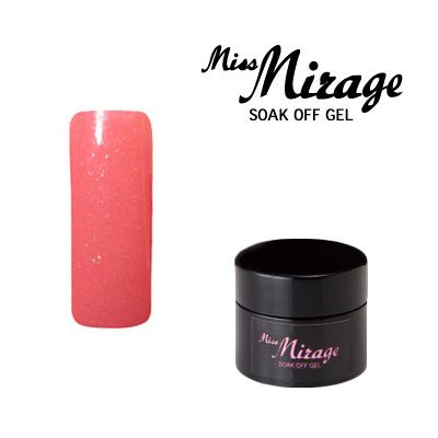 【MissMirage】 R25S  パールオーロラ ブリティッシュピンク 　(パール・グリッター) 2.5g