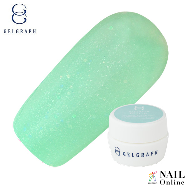 【GELGRAPH】　カラージェル　22GP　5g　（グリッターパール）　メロンソーダ　　