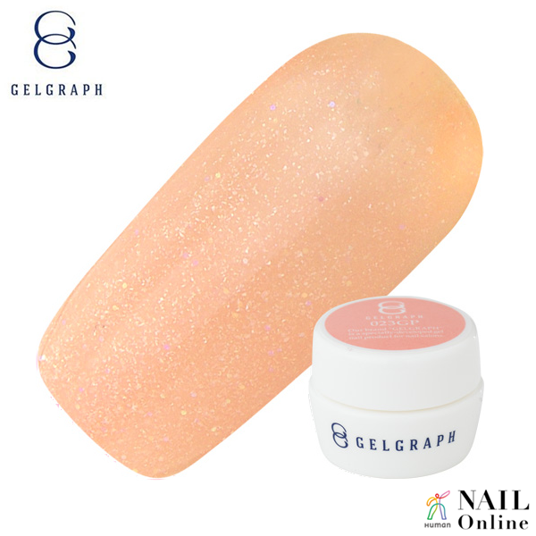 【GELGRAPH】　カラージェル　23GP　5g　（グリッターパール）　ジンジャーエール　　