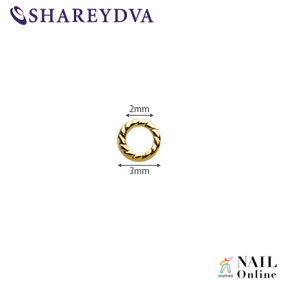 【SHAREYDVA】 (旧Pieadra) ロープフレーム　ss5用　50P　ゴールド