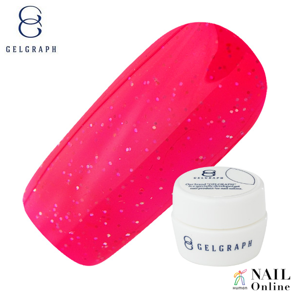 【GELGRAPH】　カラージェル　106G　5g　（グリッター）　ストロベリーミスト　