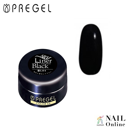 【PREGEL】 【マット】 4g  カラーEX  PG-CEL04  ライナーブラック