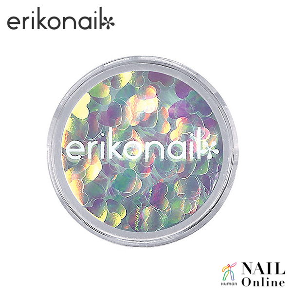 【erikonail】 ERI-64 パールホワイトハート 1g