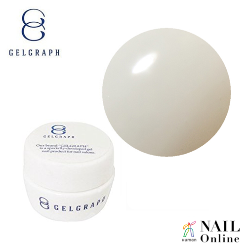 【GELGRAPH】　カラージェル　201M　5g　（マット）　フェザーアイボリー