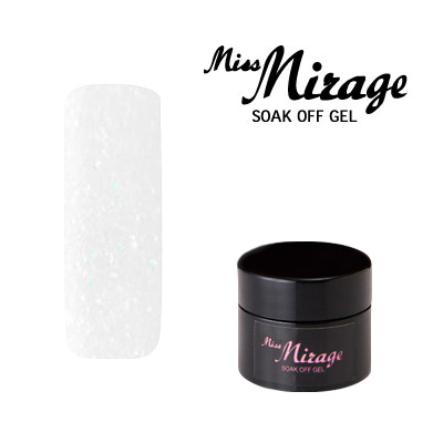 【MissMirage】 R2S  パールオーロラ ホワイト　(パール・グリッター) 2.5g