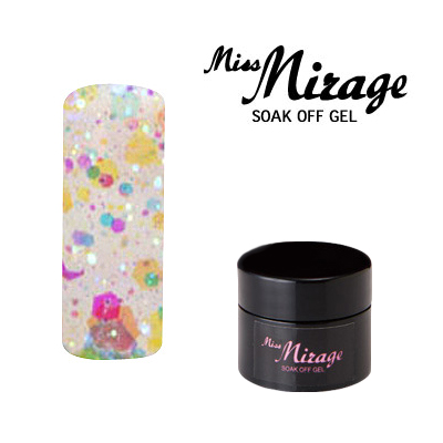 【MissMirage】 G1S  Lオーロラクリア　(ホロ・グリッター) 2.5g