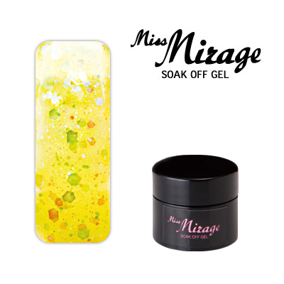 【MissMirage】 G2S  Lオーロラレモン　(ホロ・グリッター) 2.5g