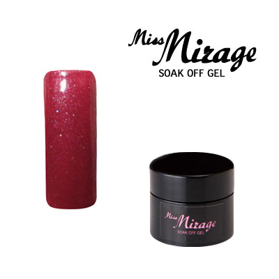 【MissMirage】 R27S  パールオーロラ クイーンズレッド　(パール・グリッター) 2.5g