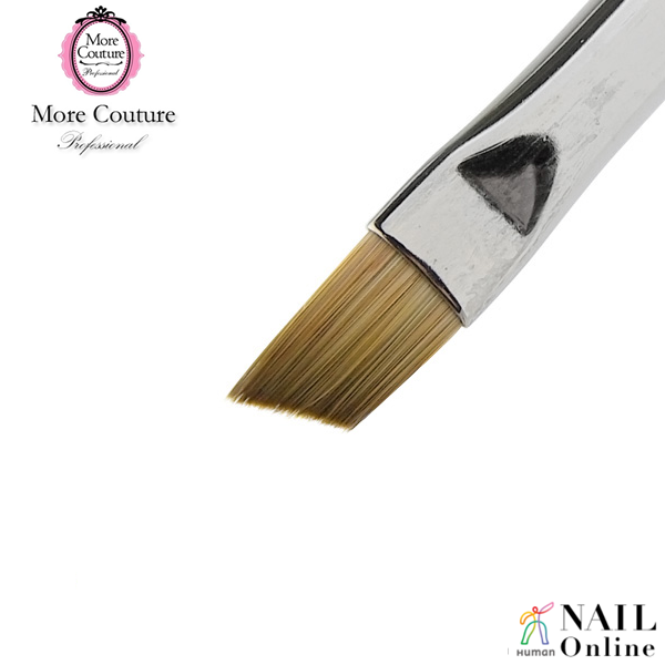 More Couture モアジェルブラシ フレンチ筆 キャップ付 More Couture モアジェルブラシ フレンチ筆 キャップ付