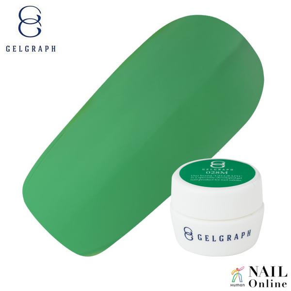 【GELGRAPH】　カラージェル　28M　5g　（マット）　グラスホッパー　