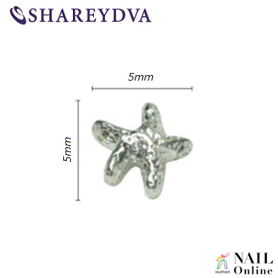 【SHAREYDVA】 (旧Pieadra) スターフィッシュ　Ｍ　シルバー　8P