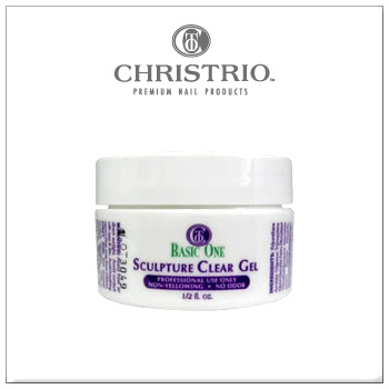 【CHRISTRIO】　スカルプチャークリアジェル　14.8ml　UV専用　【検定】