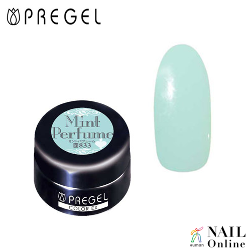 【PREGEL】 【マット】 3g　カラーEX  PG-CE833   ミントパフューム