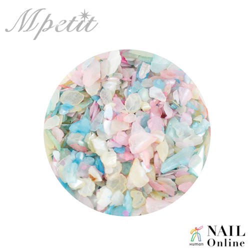 Mpetit B199 天然クラッシュシェル クリアケース入り パステルｍｉｘ 2 4g