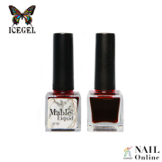 ICEGEL マーブルリキッド 17本セット ICE GEL】 マーブルリキッド 7ml アンバー MA-08