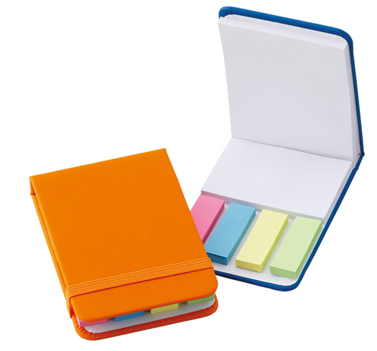 【名入れ無料！】【版代無料！】【送料無料！】販促用粗品   HSD-480 ハードカバー付箋セット（のし箱入）  100個からのご提供