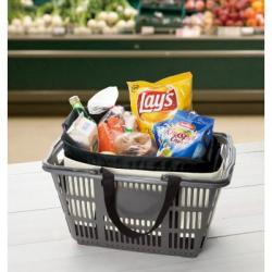 【名入れ無料！】【版代無料！】【送料無料！】販促用粗品 レジかご対応！お買いものバッグ《2317730》  100個からのご提供