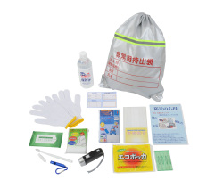 【名入れ無料！】【版代無料！】【送料無料！】販促用粗品   HS-2500I 避難防災14点セット  14個からのご提供