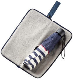 【名入れ無料！】【版代無料！】【送料無料！】販促用粗品   34056 超吸水 傘ポーチ  240個からのご提供